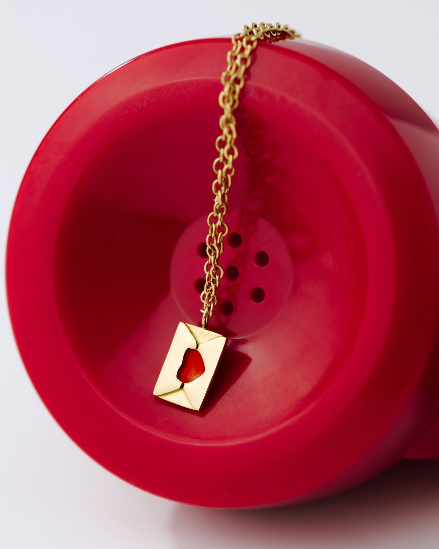 Love Letter Necklace Silber