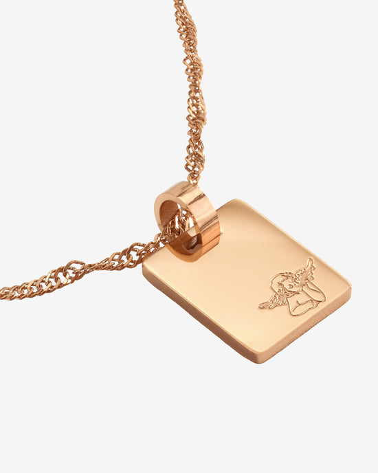 Angel Necklace Roségold
