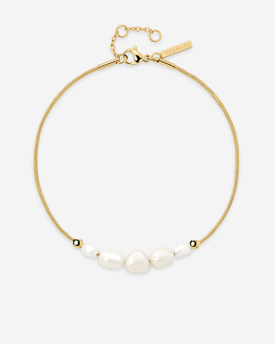 Pearlessence Anklet Gold