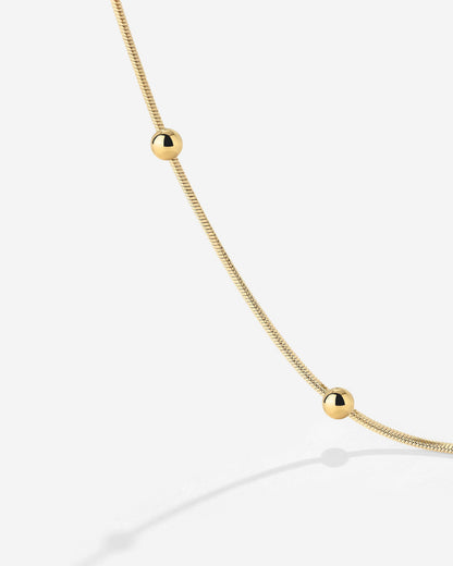 Moony Necklace Gold