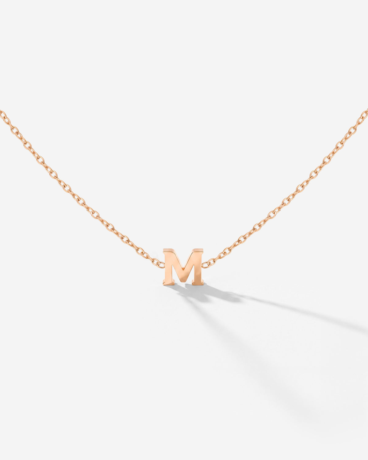 Tiny Letter Necklace