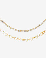 Glam Lover Necklace Bundle Gold
