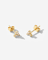 Luz Studs Gold