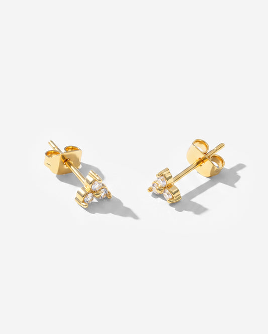 Luz Studs Gold