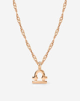 Libra Bubble Necklace Roségold