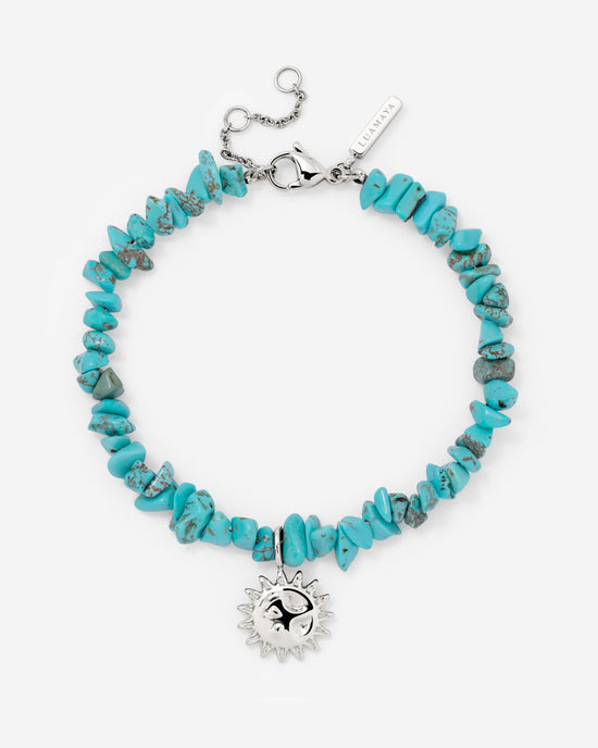 Blue Lagoon Bracelet Silber