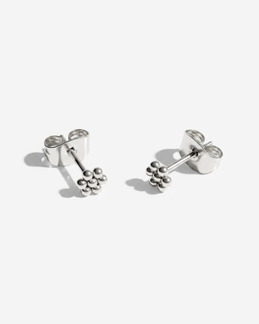 Blooming Studs Silber