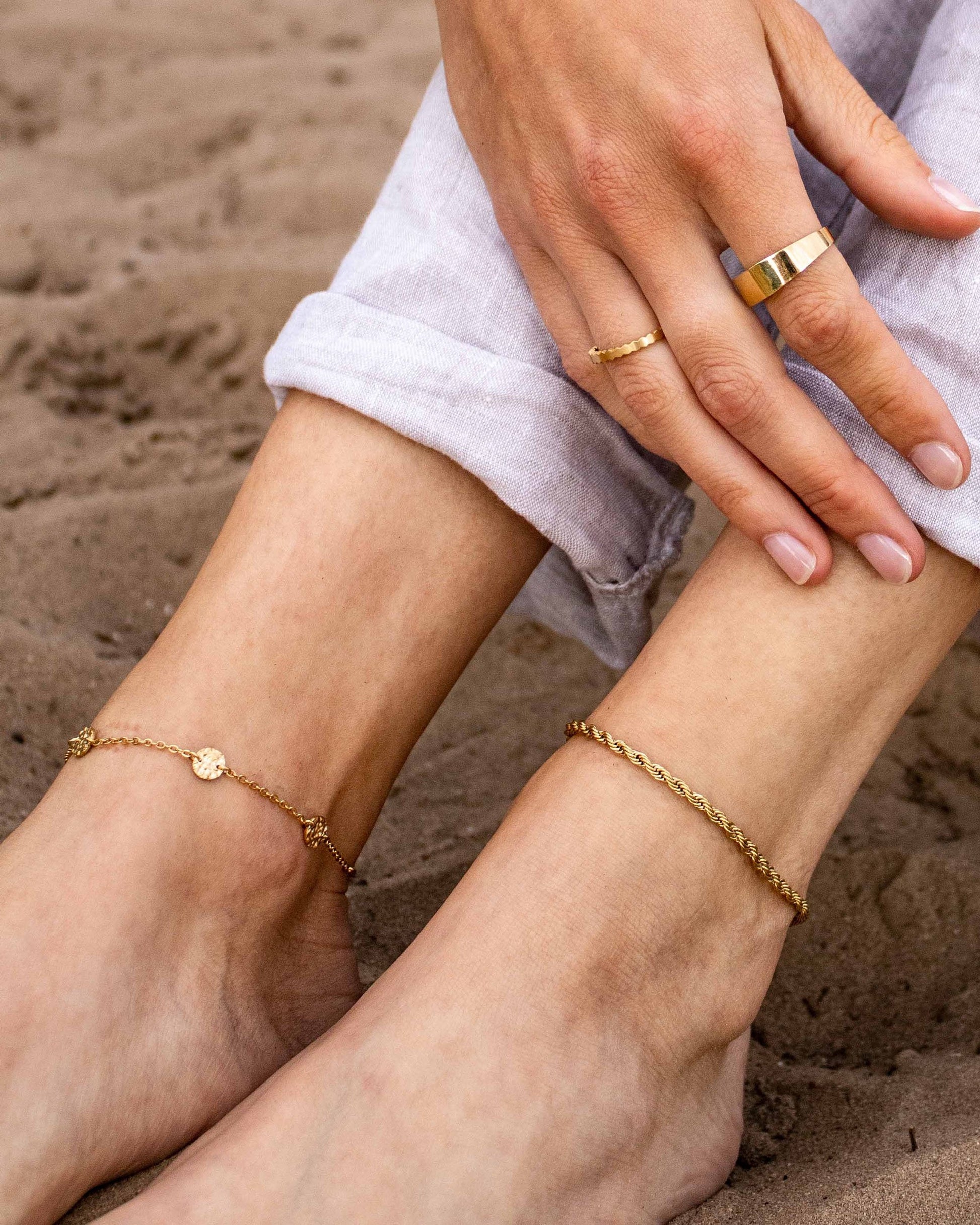 Juana Anklet Gold