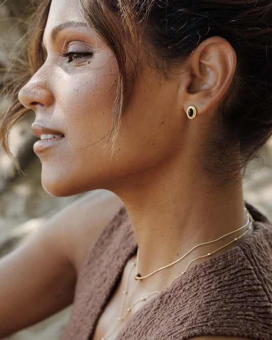 Hazel Glow Studs