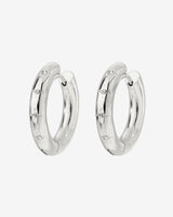 Cute Stargaze Hoops Medium Silber