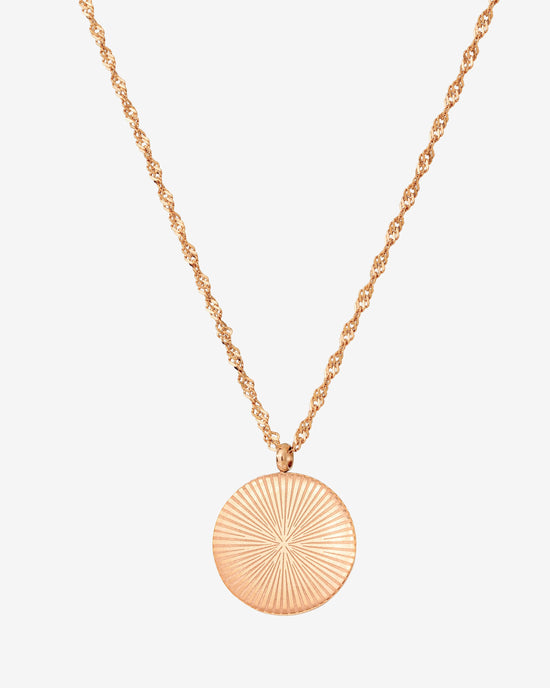 Rise & Shine Necklace Roségold