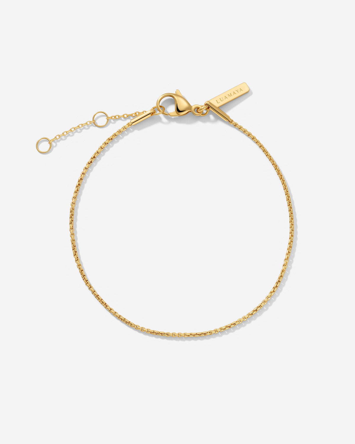 Round Box Chain Bracelet