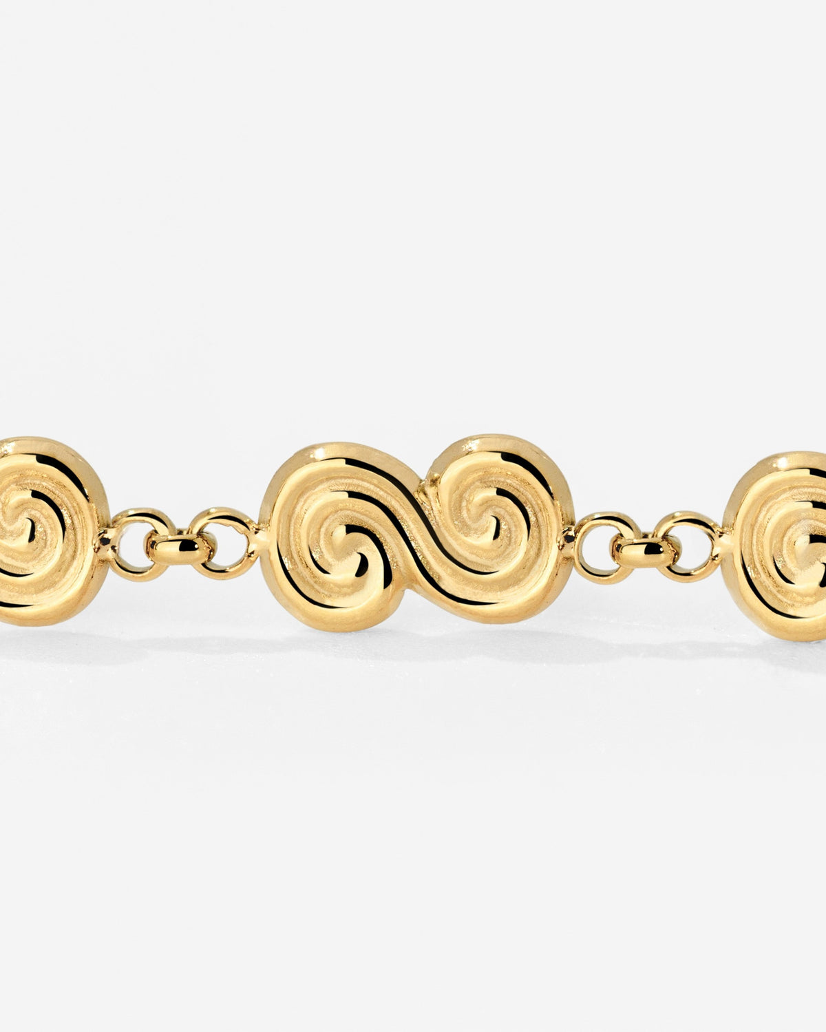 Serpent's Whisper Hoop Set Small Gold