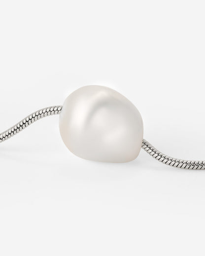 Minimalist Pearl Bundle Silber