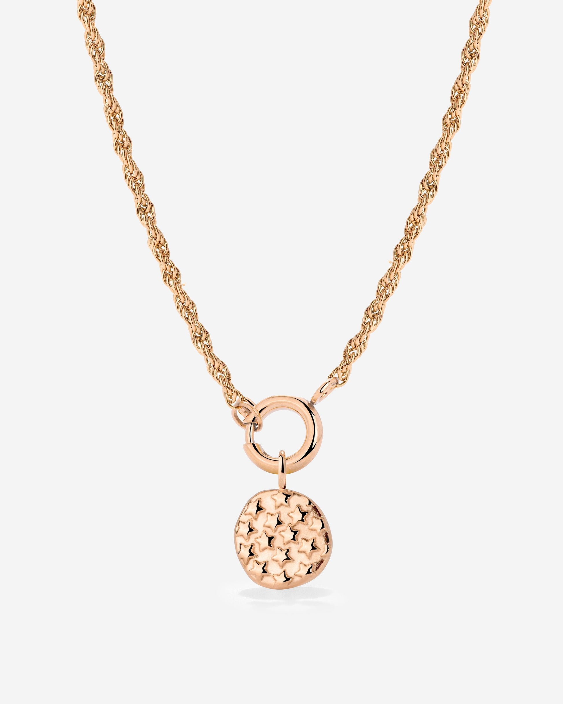 Starry Skies Rope Chain Necklace Set Roségold