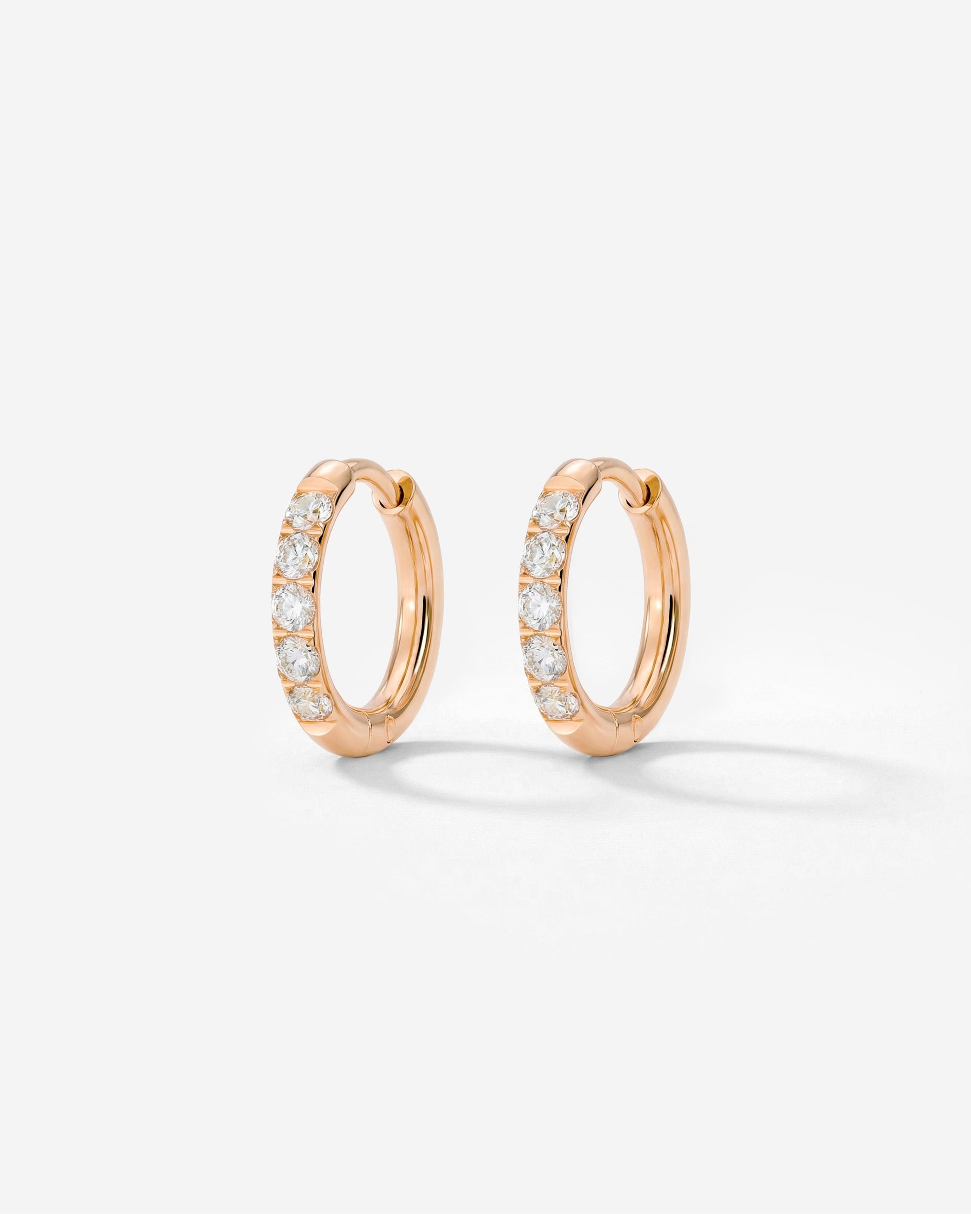 Glimmer Hoops Baby Roségold