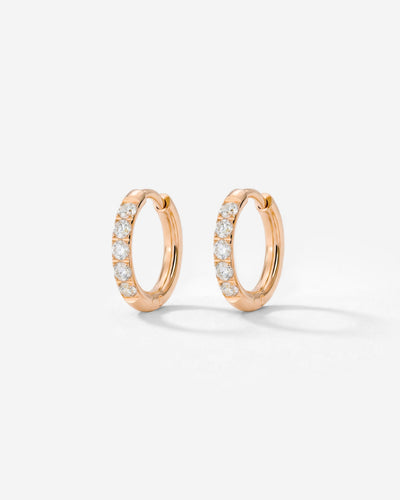 Glimmer Hoops Baby Roségold
