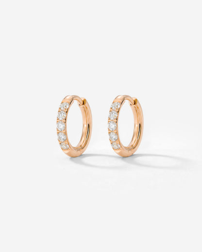 Glimmer Hoops Baby Roségold
