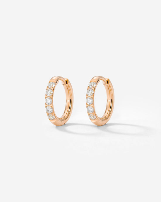 Glimmer Hoops Baby Roségold