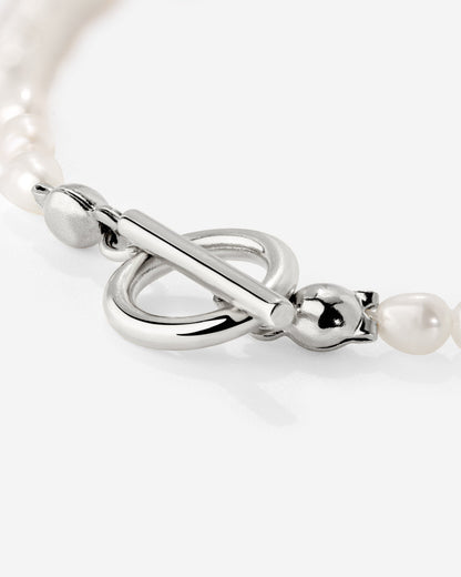 Lenis Loving Pearl Bracelet Silber
