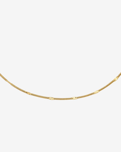 Sun Ray Necklace Gold