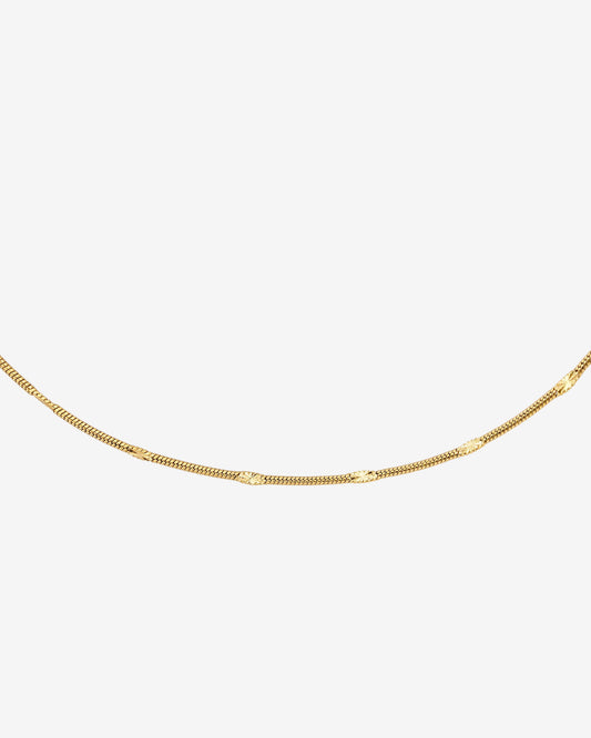 Sun Ray Necklace Gold