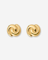 Tides of Time Studs Gold