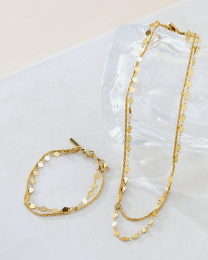 Timeless Ties Bracelet Gold