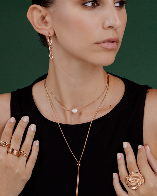 Minimalistic Elegance Necklace Bundle Roségold