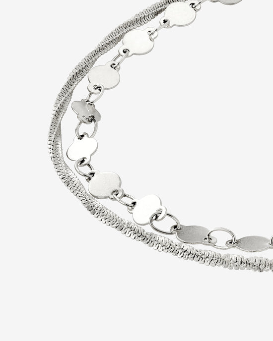 Timeless Ties Bracelet Silber