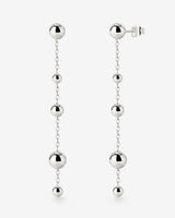 Infinite Beads Earrings Silber