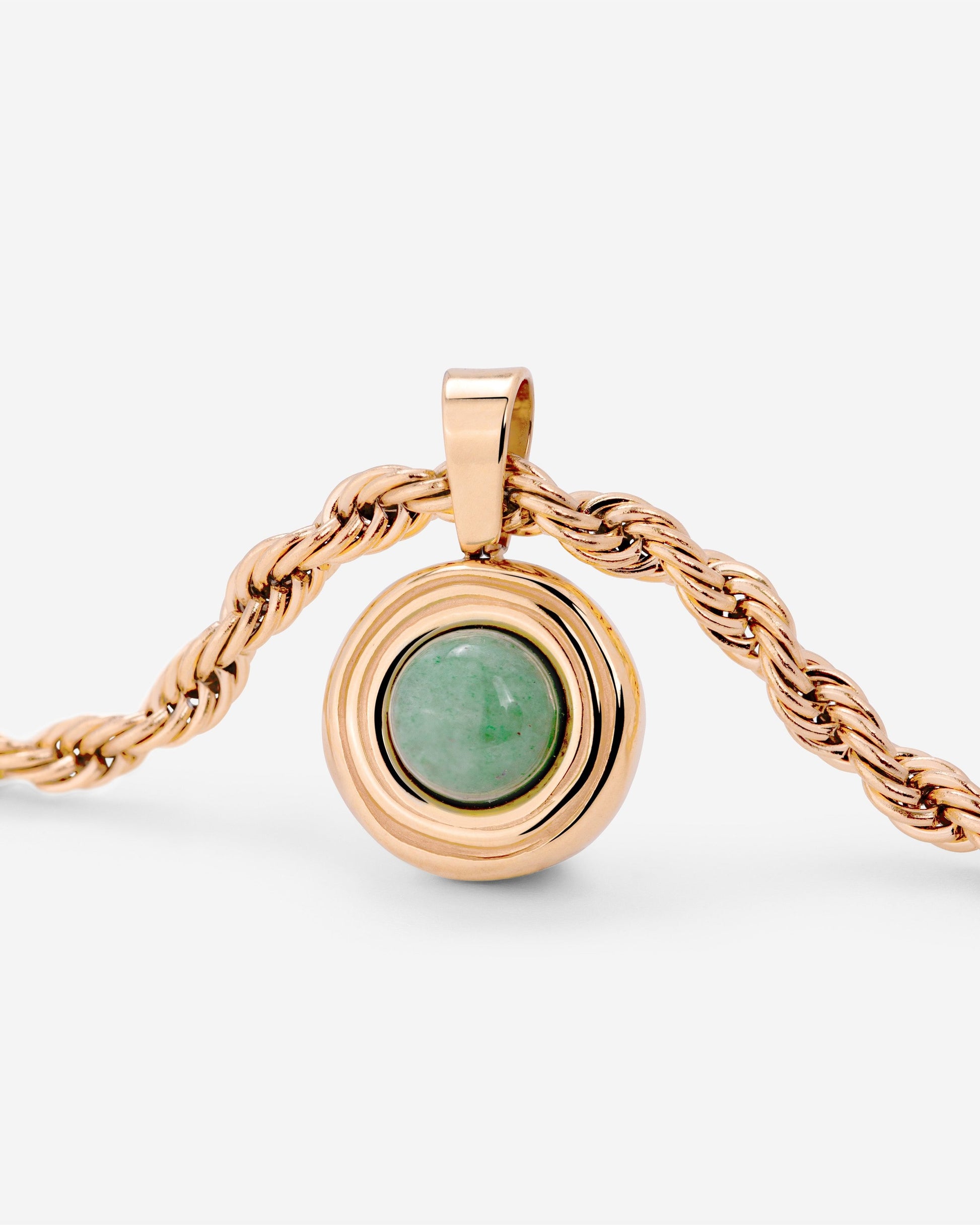 Olive Glow Necklace Roségold