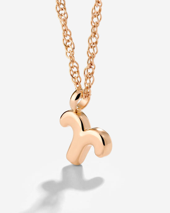 Aries Bubble Necklace Roségold