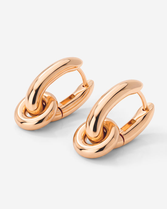 Chunky Full Circle Oval Hoop Set Baby