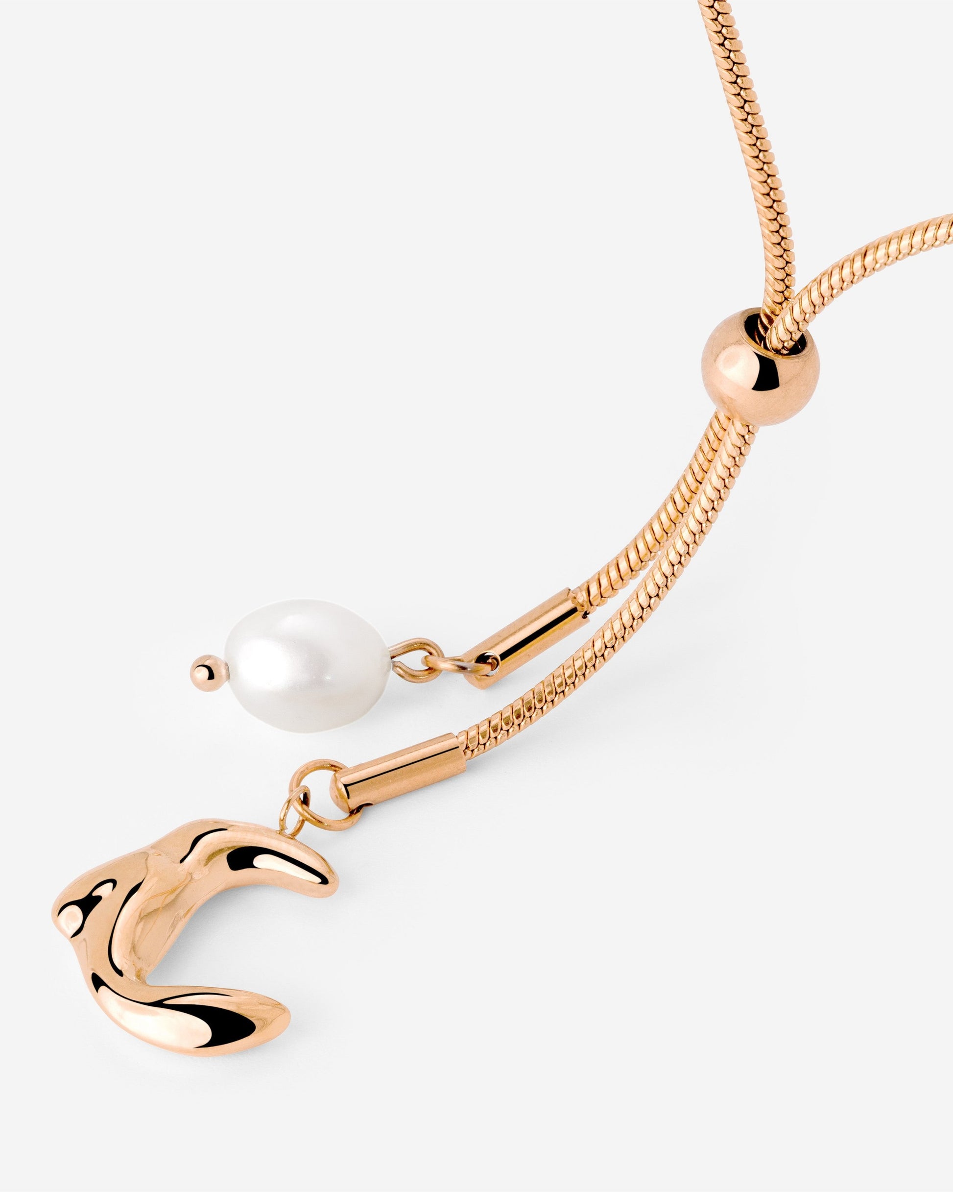 Joyful Jule Y-Necklace Roségold