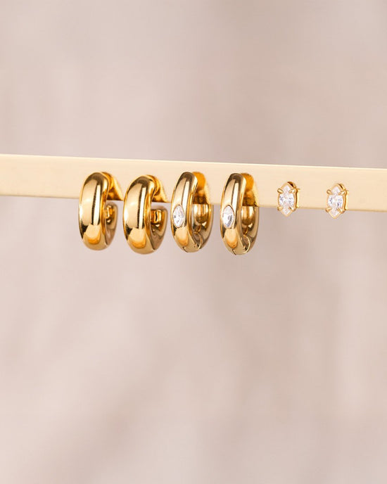 Phat Glowy Hoops Roségold