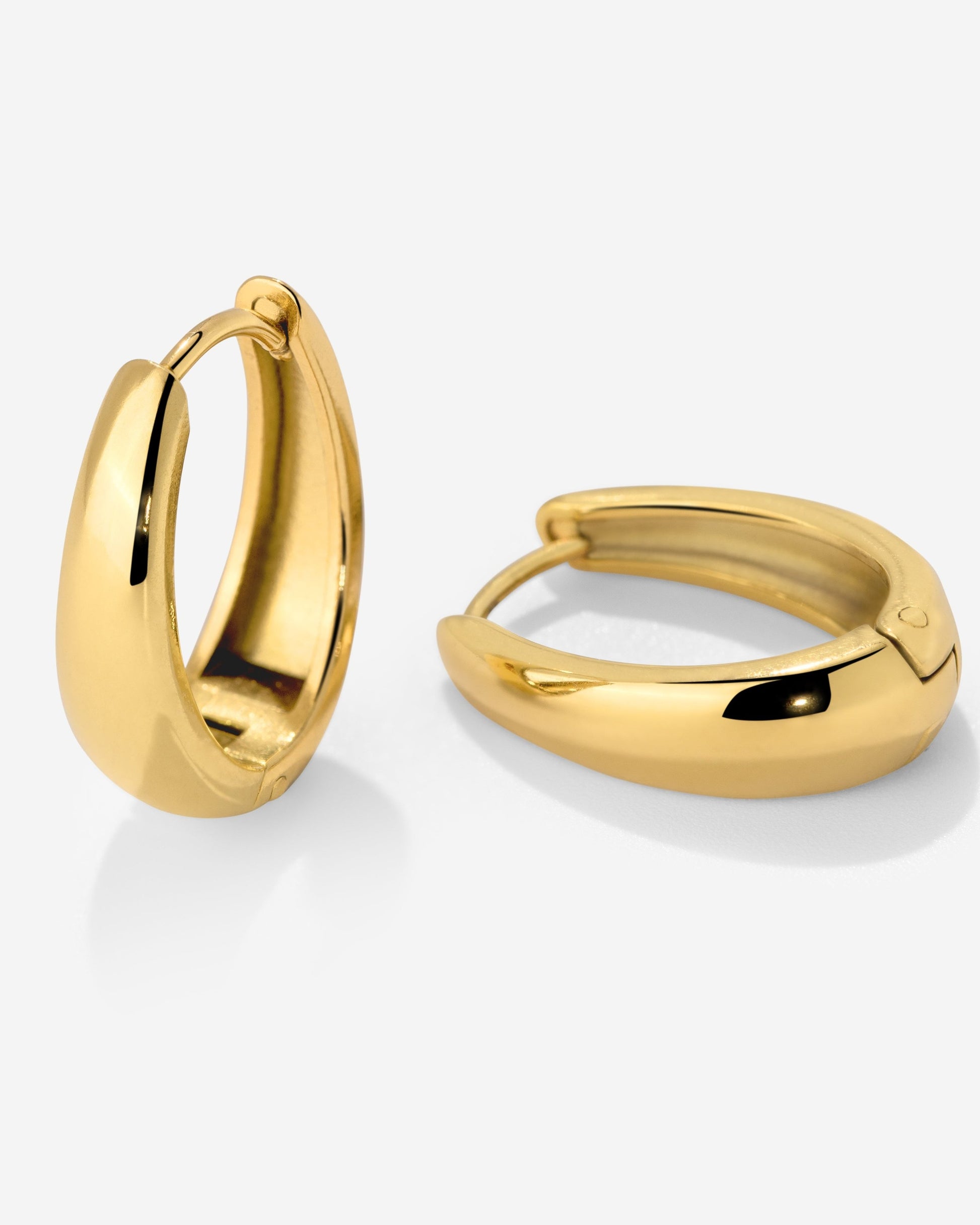 Seeker Hoops Small Gold