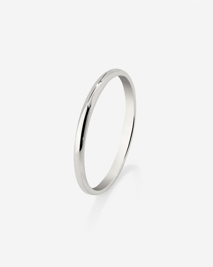 Fine Line Ring Silber
