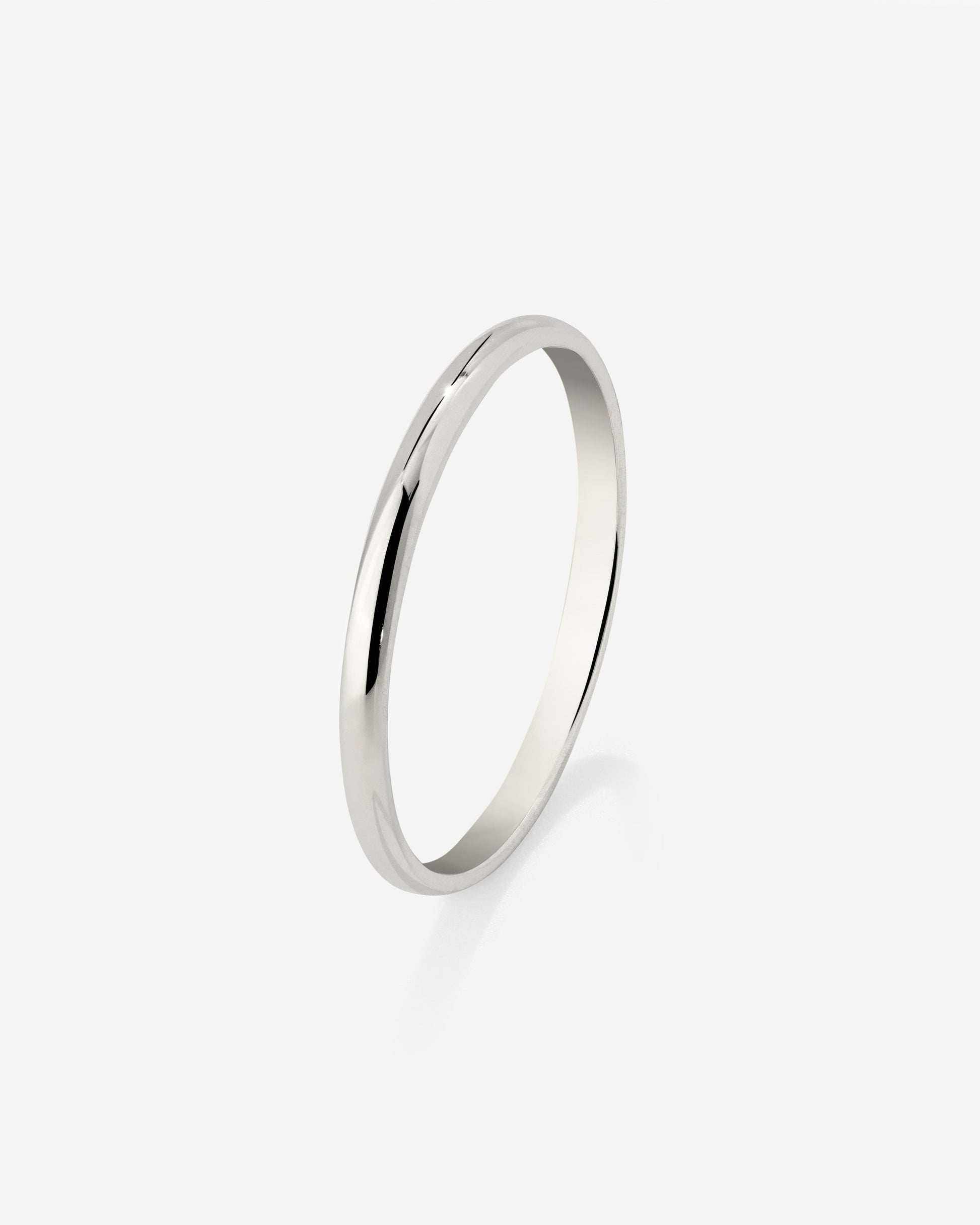 Fine Line Ring Silber