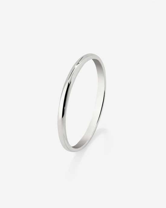 Fine Line Ring Silber