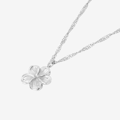 Flora Necklace Silber