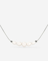 Pearlessence Choker Silber