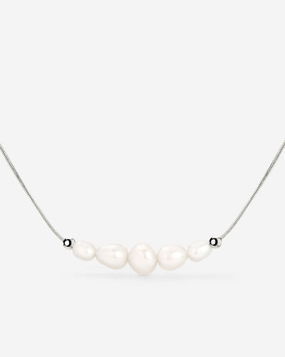 Pearlessence Choker Silber