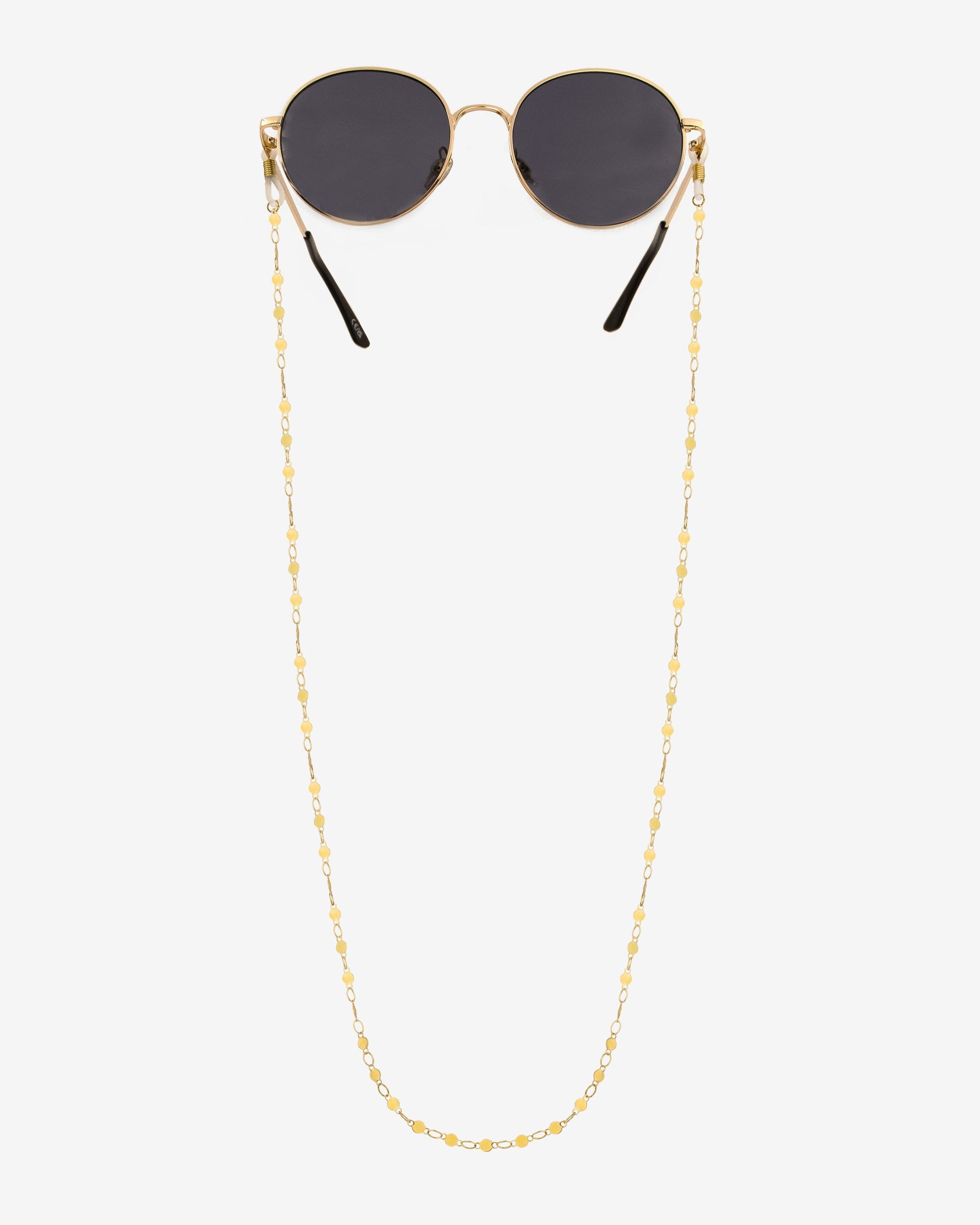 Spring Babe Sunglasses Chain Gold