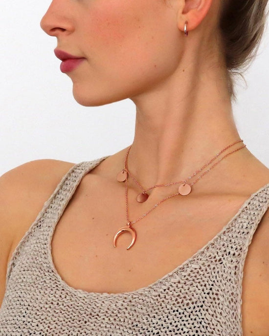 Luna Necklace Roségold