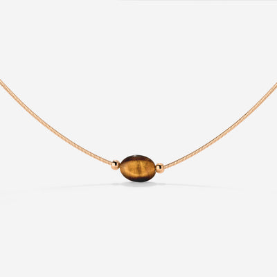 Sunflare Gem Choker Roségold