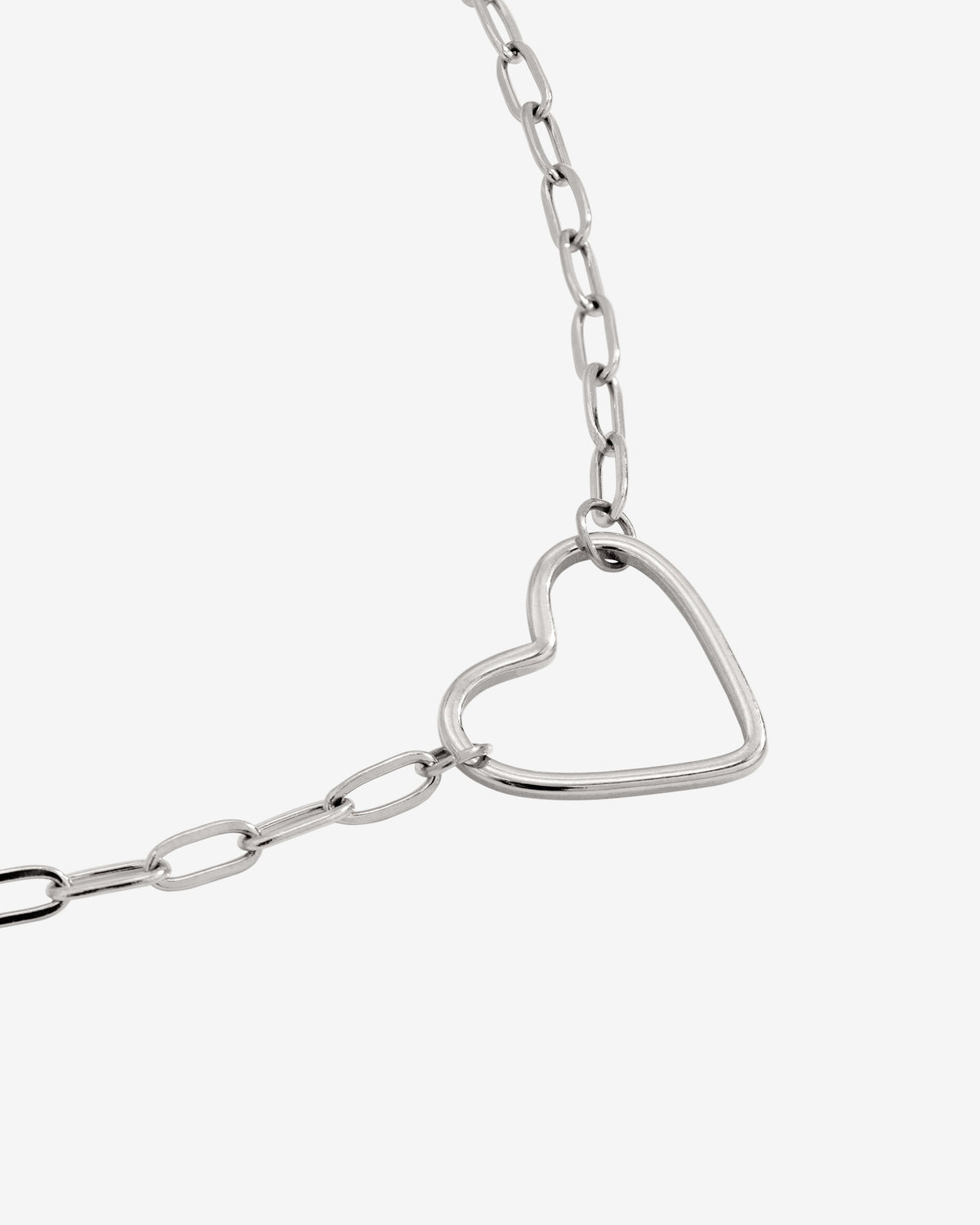 Loving Heart Collana Argento