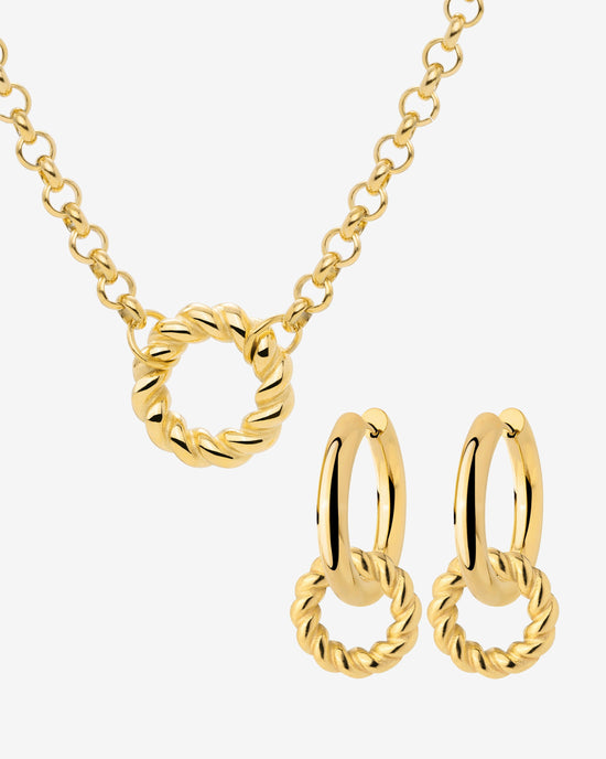 Twisted Donut Bundle Gold