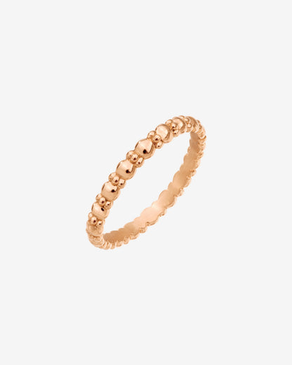 Dotted Ring Roségold