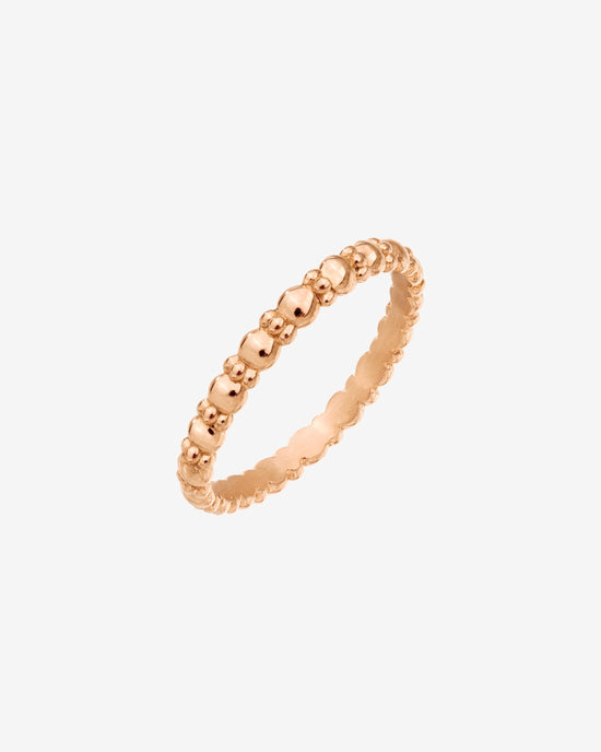 Dotted Ring Roségold